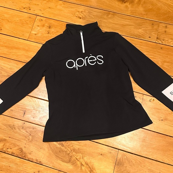 Spyder Other - Spyder US Ski Team Apres Quarter Zip Jacket Youth Large Black Ski Pullover